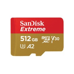 Sandisk Extreme 32 GB MicroSDHC UHS-I - High-Speed, Reliable Storage SDSQXAV-512G-GN6MA